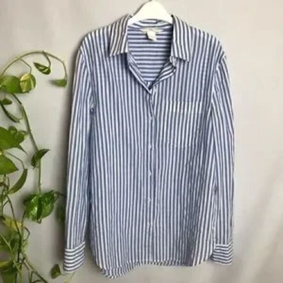 H&M Woven Stripe Top - Picture 5 of 5